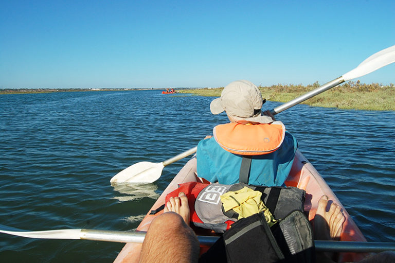 Balade en Kayak lors d'un séjour multi-activités en Andalousie